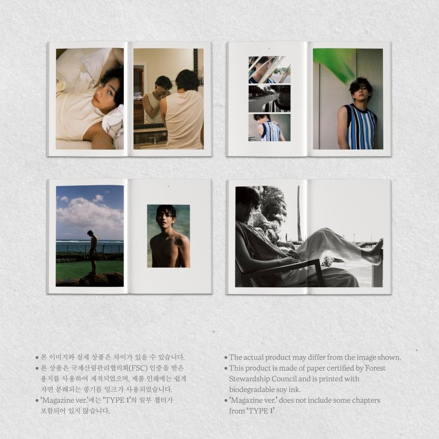 V (BTS) - TYPE 1 (2 VERSIONS) - LightUpK