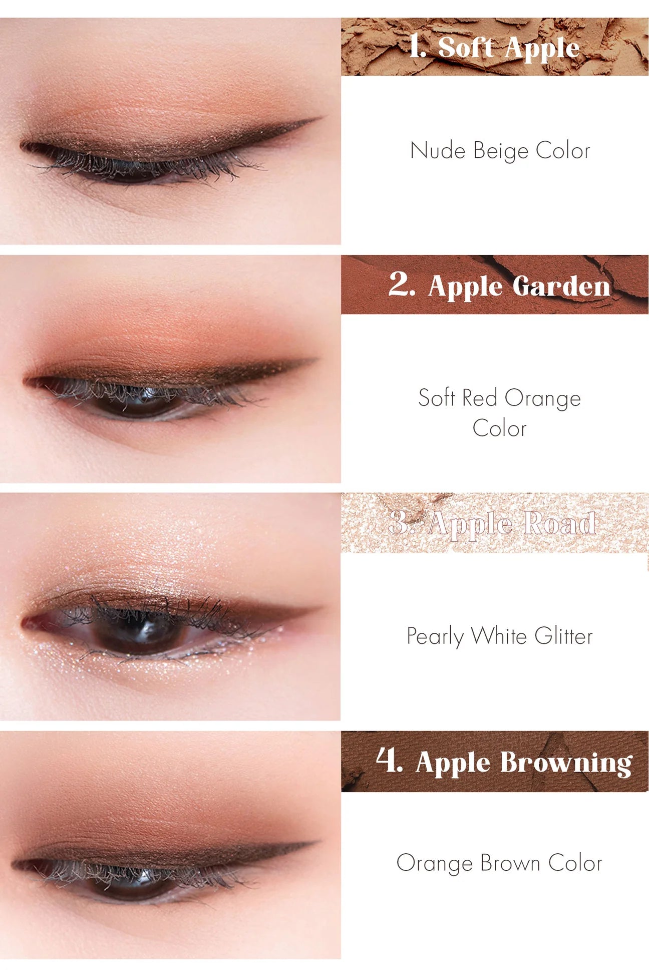 ROM&ND - BETTER THAN EYES EYESHADOW (10 TYPES) - LightUpK