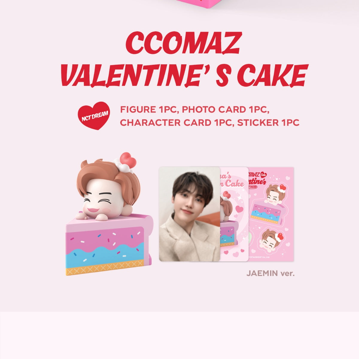 NCT DREAM - CCOMAZ VALENTINE'S CAKE (7 VERSIONS) - LightUpK