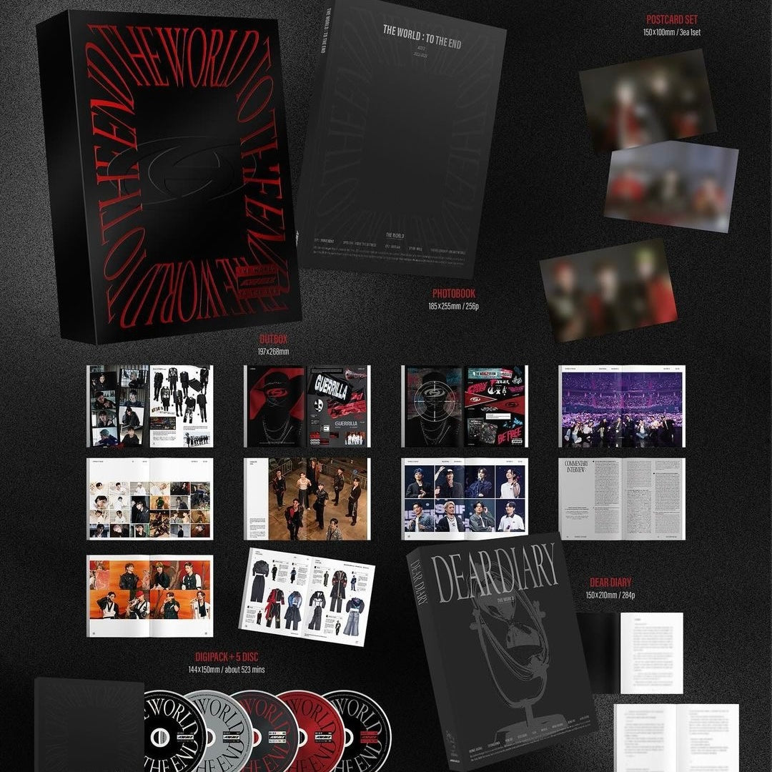 ATEEZ - THE WORLD : TO THE END (DVD) - LightUpK