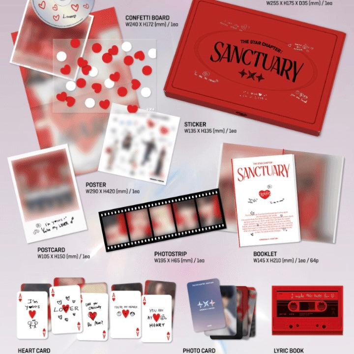 TOMORROW X TOGETHER (TXT) - THE STAR CHAPTER : SANCTUARY (3 VERSIONS) - LightUpK