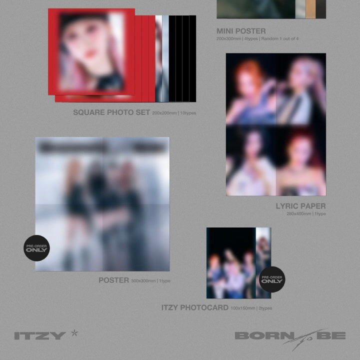 ITZY - BORN TO BE (SPECIAL EDITION) (UNTOUCHABLE VER.) - LightUpK