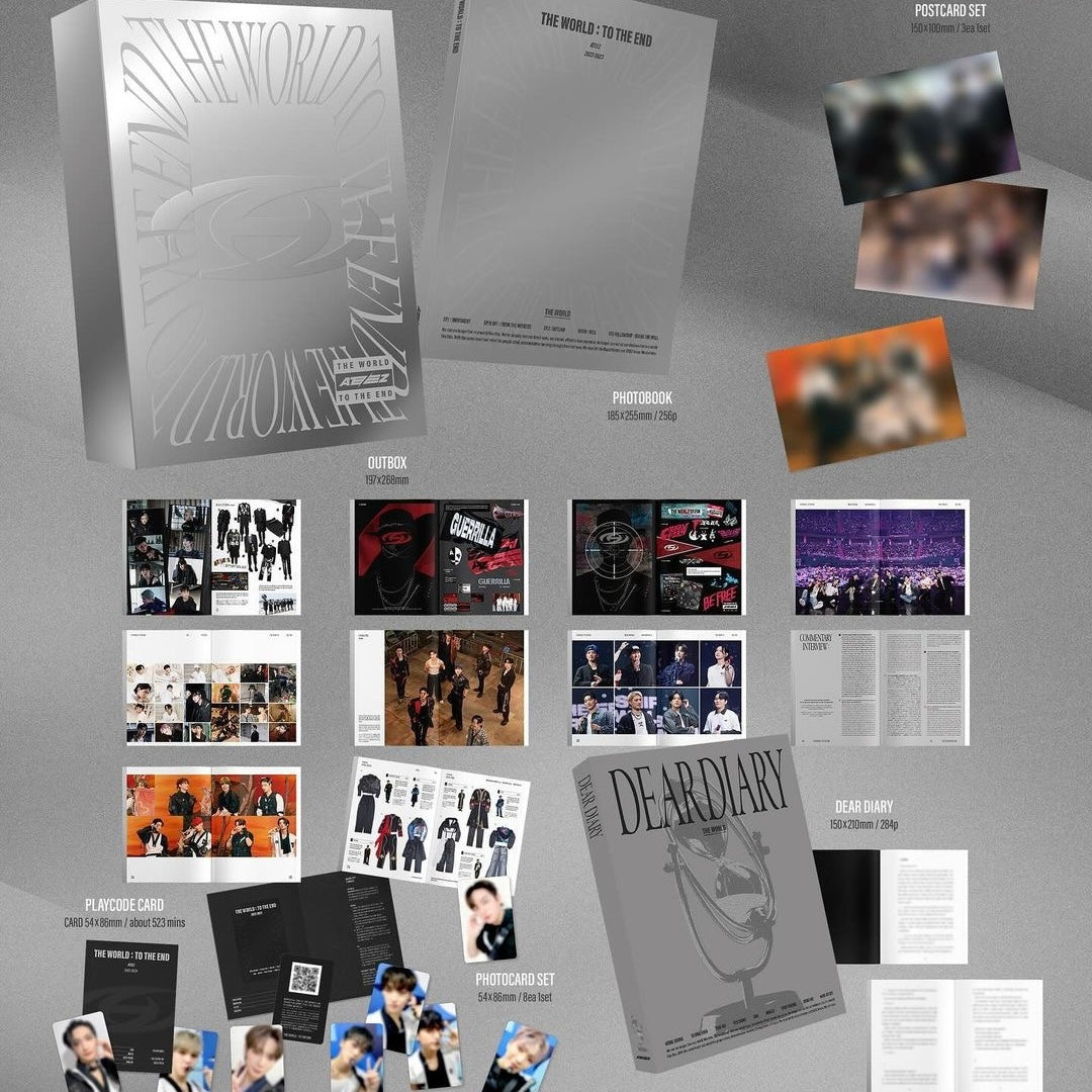 ATEEZ - THE WORLD : TO THE END (PLAY CODE) - LightUpK