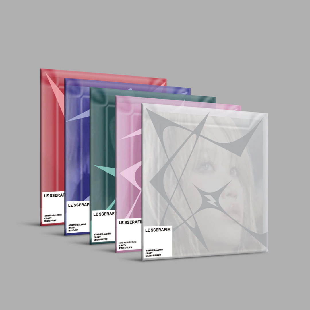 ∞ LE SSERAFIM CRAZY アルバム 未開封 コンプ✖︎5 ∞ LE ∞ LE SSERAFIM CRAZY アルバム 未開封 コンプ✖︎5 ∞ LE