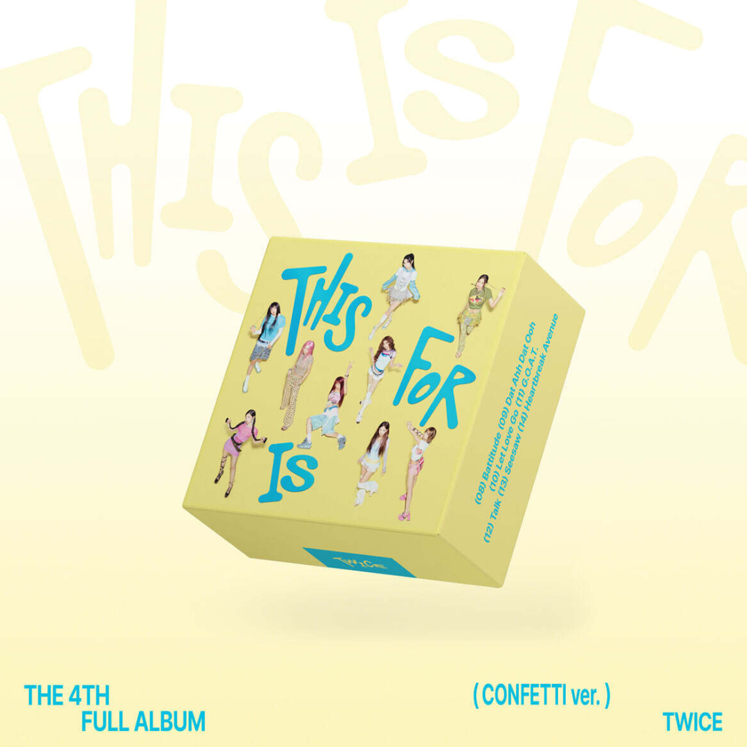 TWICE - 4TH ALBUM [THIS IS FOR] (CONFETTI VER.)