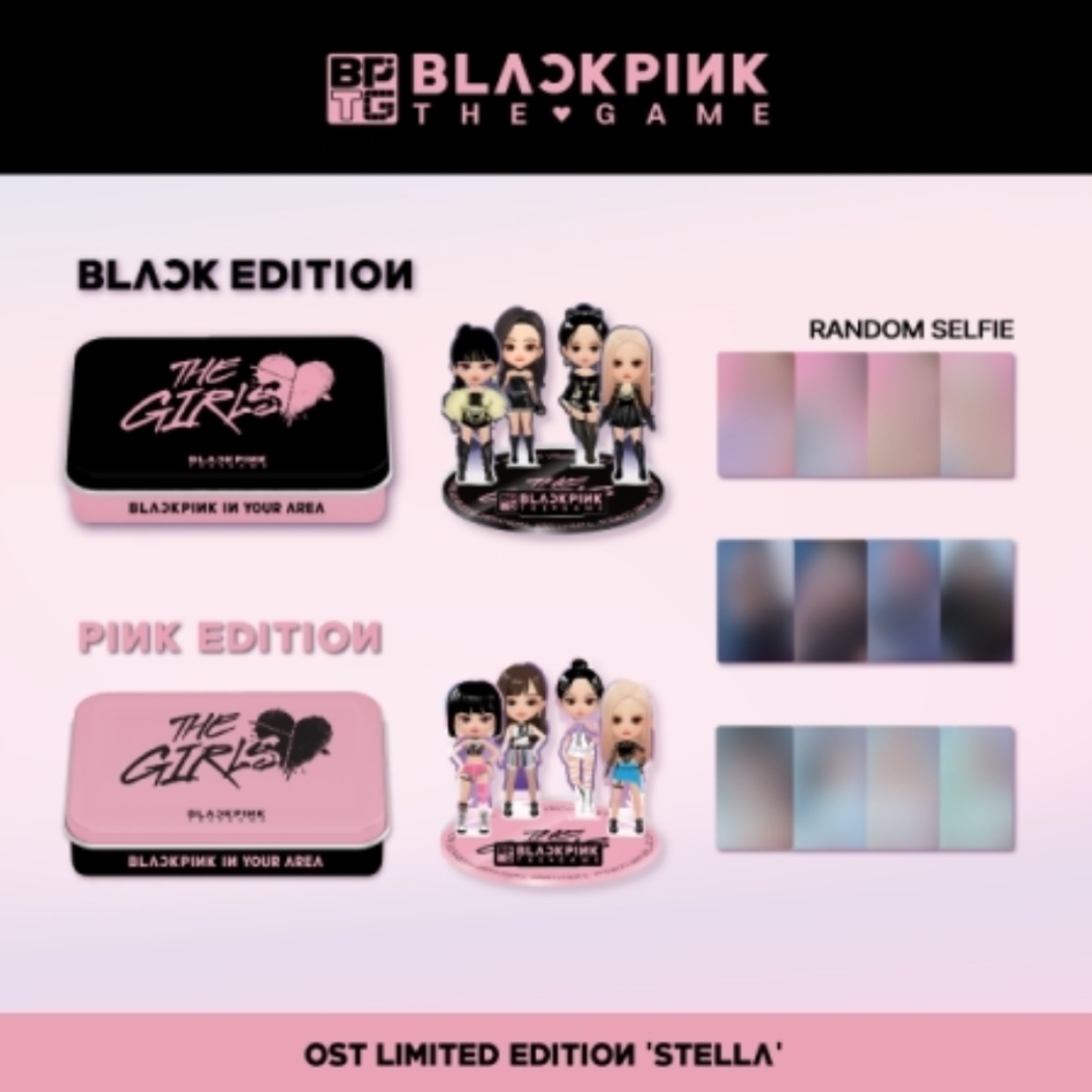 BLACKPINK - BLACKPINK THE GAME OST [THE GIRLS] STELLA VER. (LIMITED ED –  LightUpK