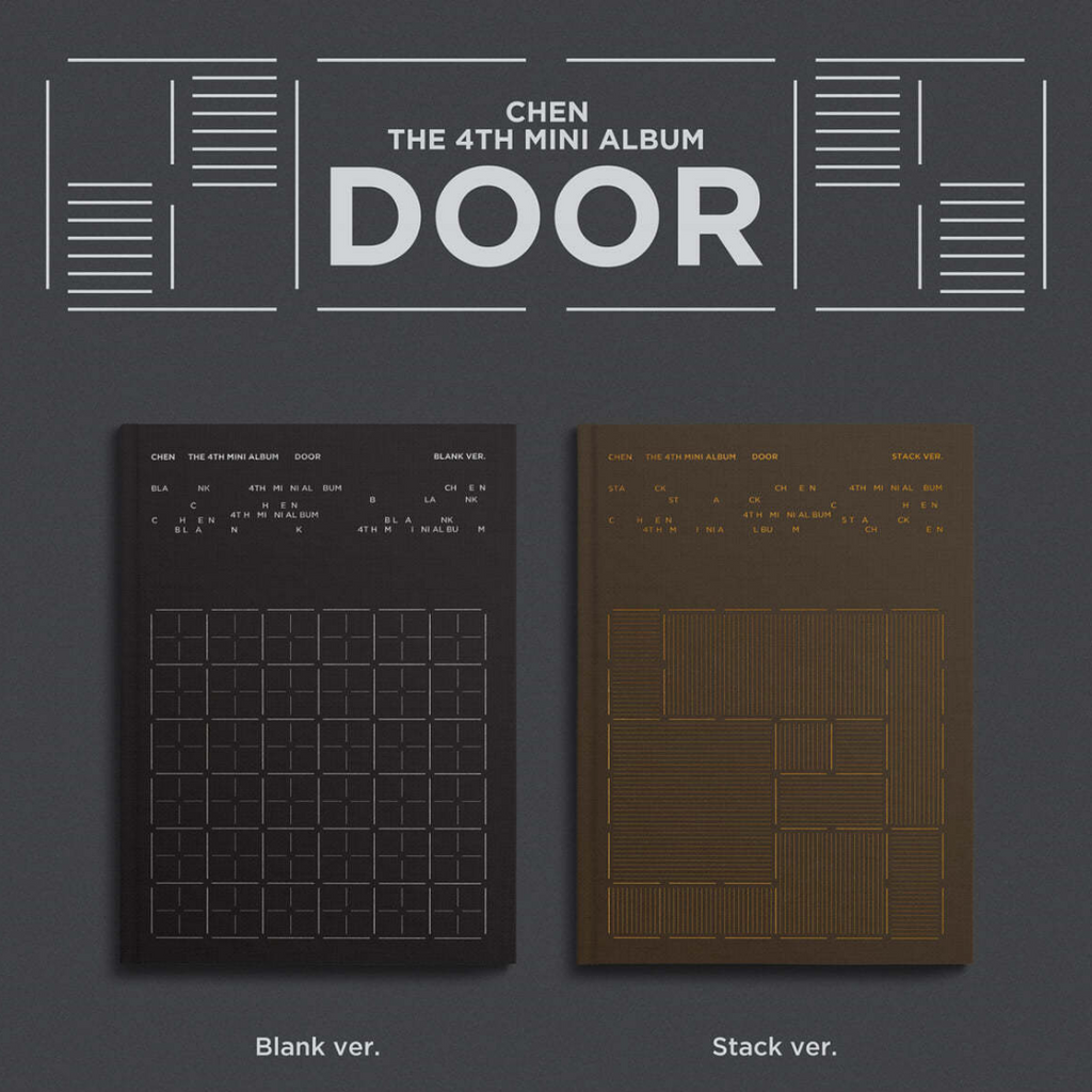(PRE-ORDER) CHEN - 4TH MINI ALBUM [DOOR] (2 VERSIONS) RANDOM