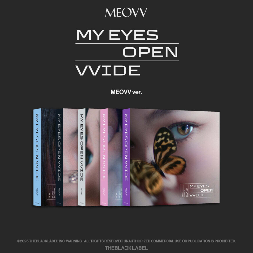 MEOVV - 1ST EP ALBUM [MY EYES OPEN VVIDE] (MEOVV VER.) (5 VERSIONS)