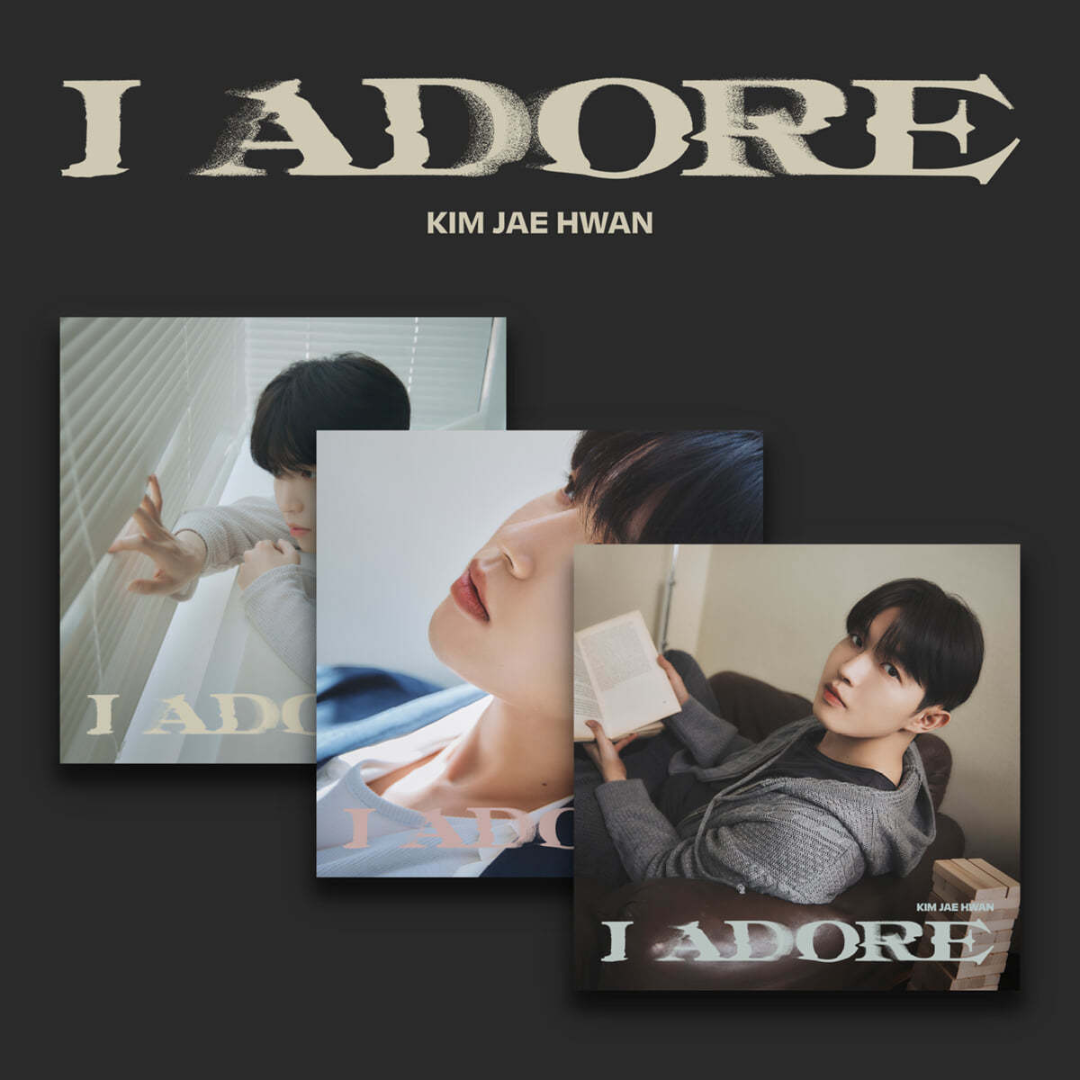 KIM JAE HWAN - 7TH MINI ALBUM [I ADORE] (3 VERSIONS)