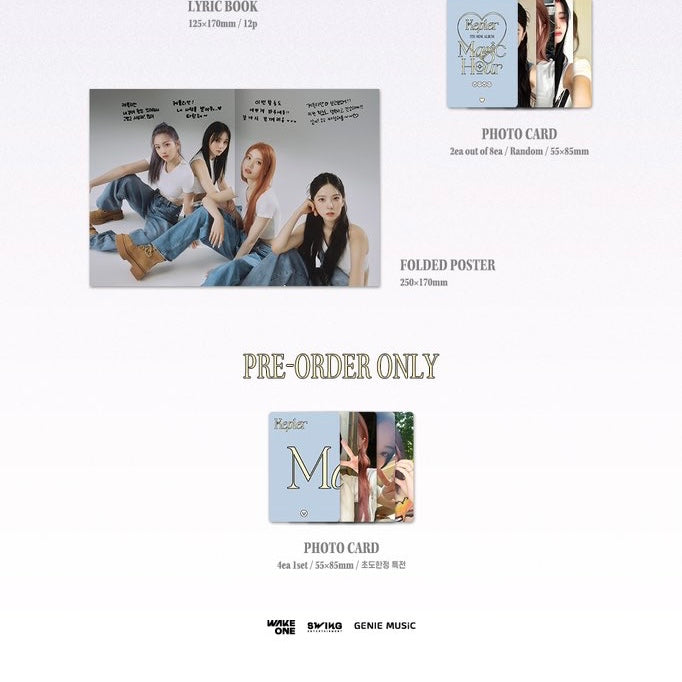 KEP1ER - MAGIC HOUR UNIT VER. (5TH MINI ALBUM) (2 VERSIONS) - LightUpK