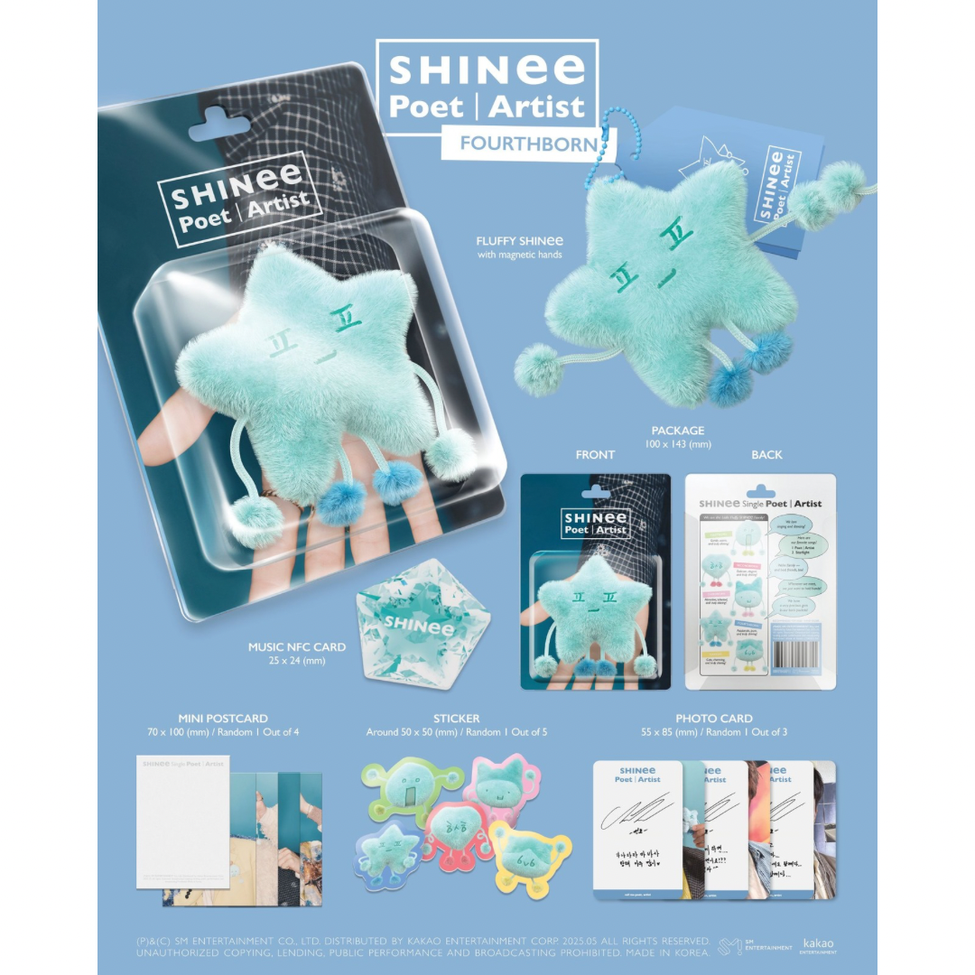 SHINEE - ‘POET | ARTIST’ (QR VER.) (5 VERSIONS) - LightUpK
