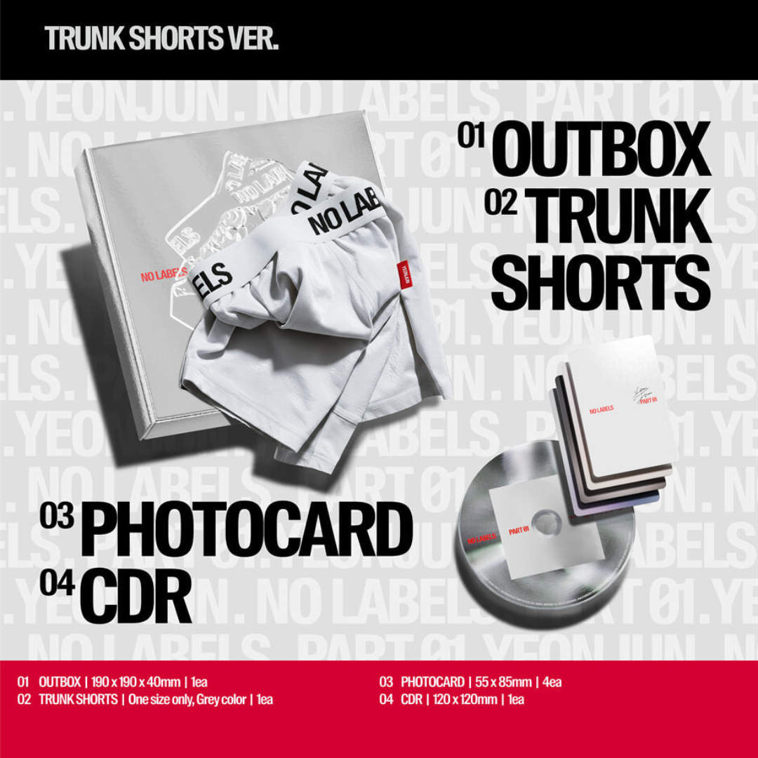 YEONJUN (TXT) - NO LABELS: PART 01 (TRUNK SHORTS VER.)