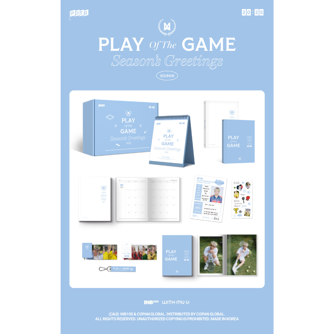 XIUMIN - 2025 SEASON'S GREETINGS [PLAY OF THE GAME - LightUpK