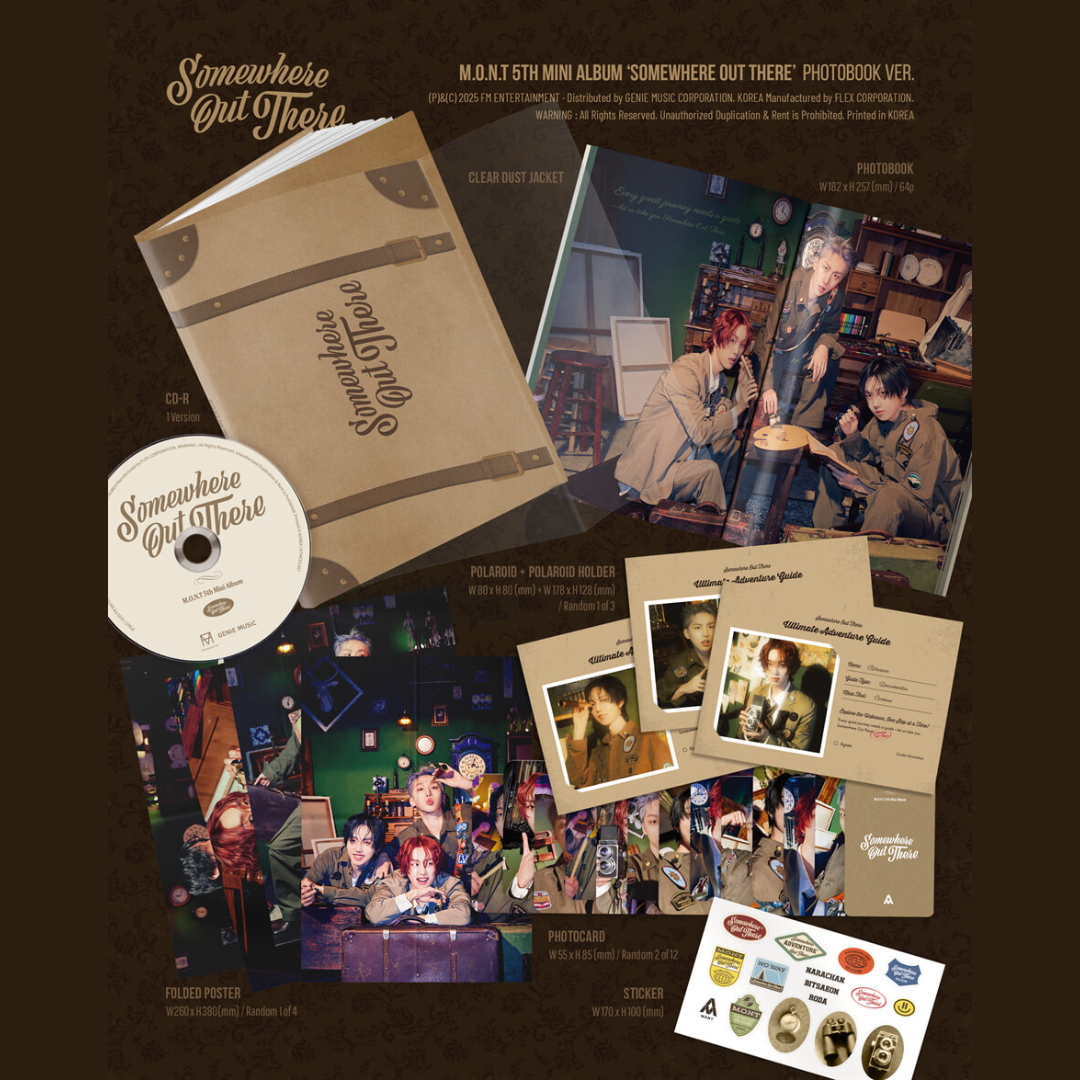 M.O.N.T - SOMEWHERE OUT THERE (PHOTOBOOK VER.) - LightUpK