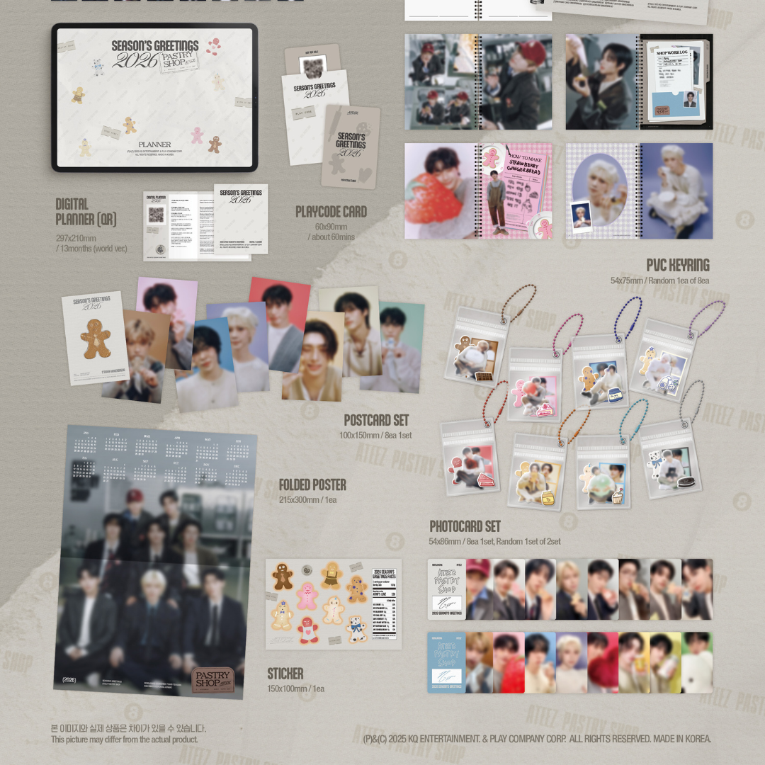 (PRE-ORDER) ATEEZ 2026 SEASON'S GREETINGS