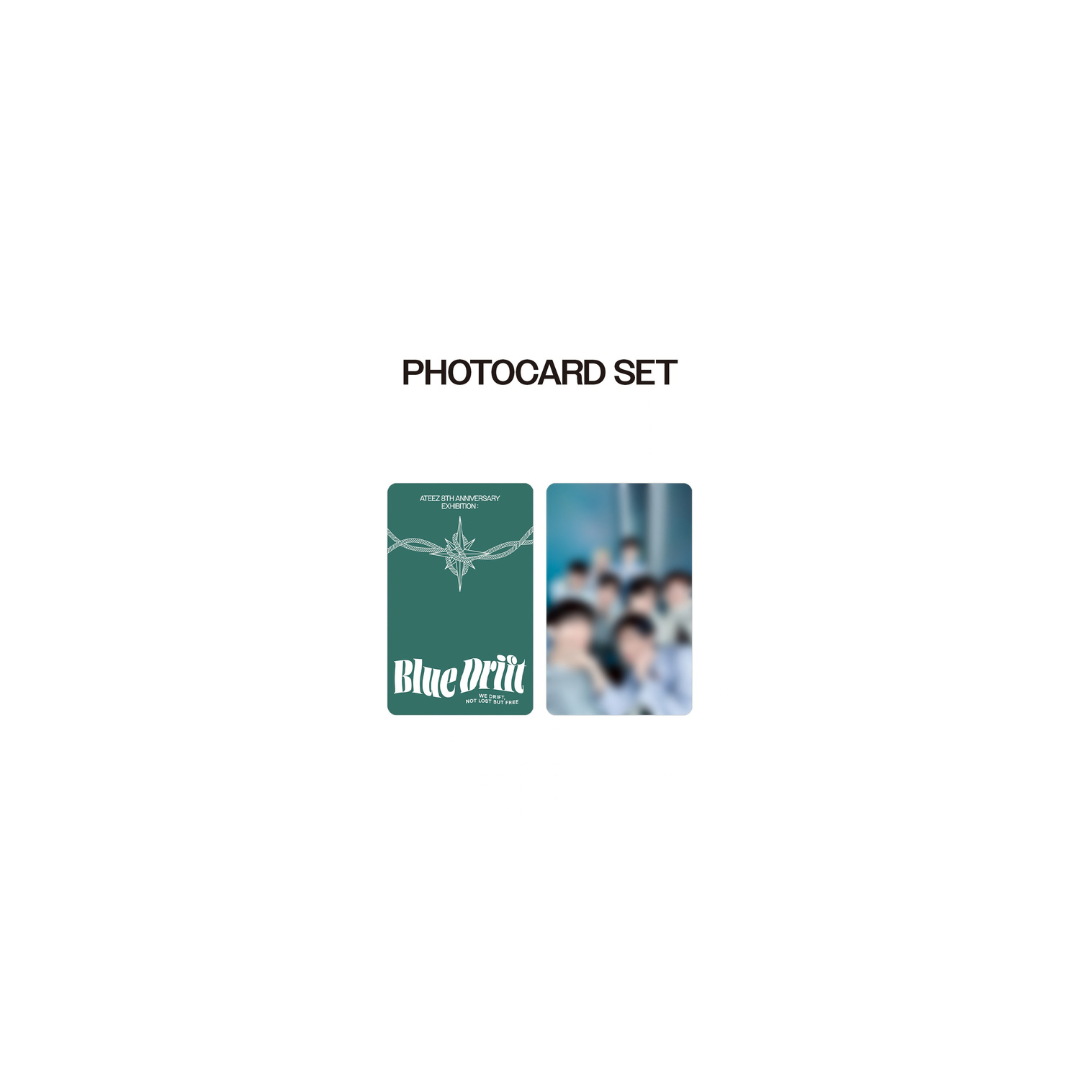 (PRE-ORDER) ATEEZ 8TH ANNIVERSARY EXHIBITION : BLUE DRIFT OFFICIAL MD - NECKLACE