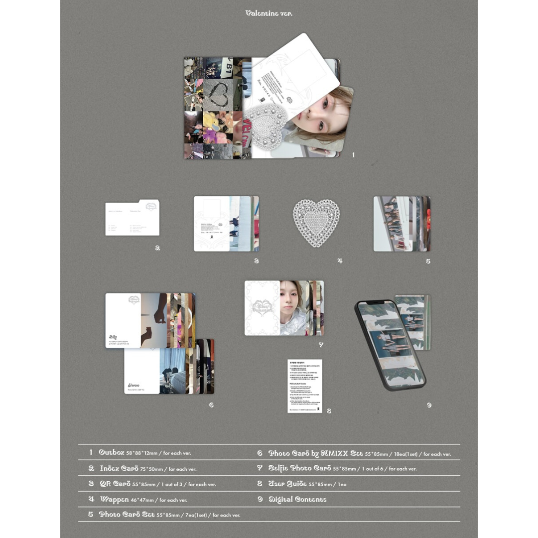 (PRE-ORDER) NMIXX - BLUE VALENTINE (PLATFORM ALBUM POCAALBUM VER.) (3 VERSIONS) RANDOM - LightUpK