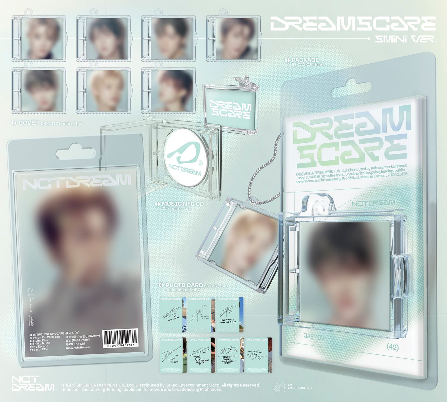 NCT DREAM - DREAMSCAPE (SMINI VER.) (7 VERSIONS) - LightUpK