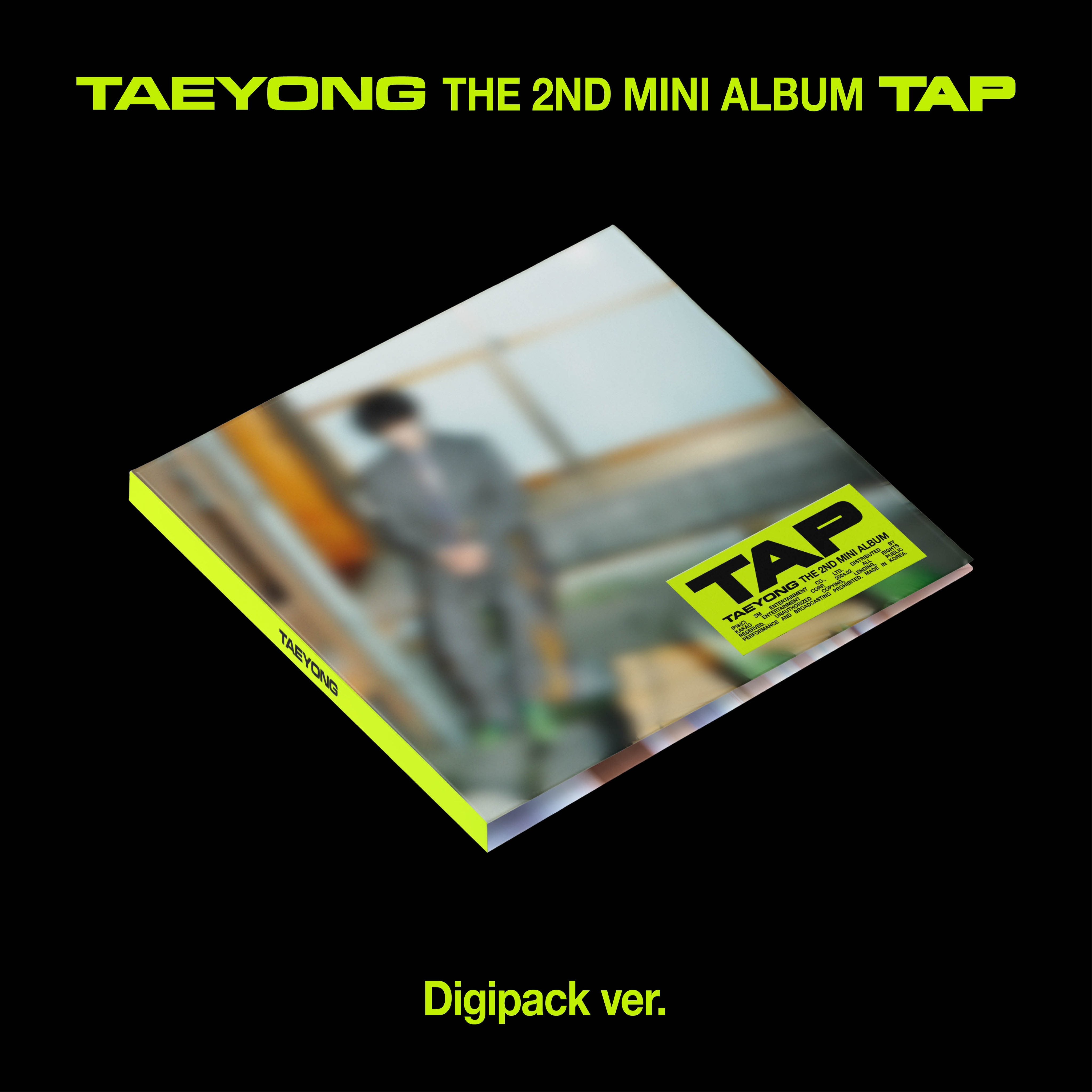 TAEYONG - 2ND MINI ALBUM [TAP] (DIGIPACK VER.) – LightUpK