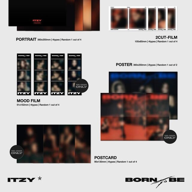 ITZY - BORN TO BE (LIMITED VER.) - LightUpK