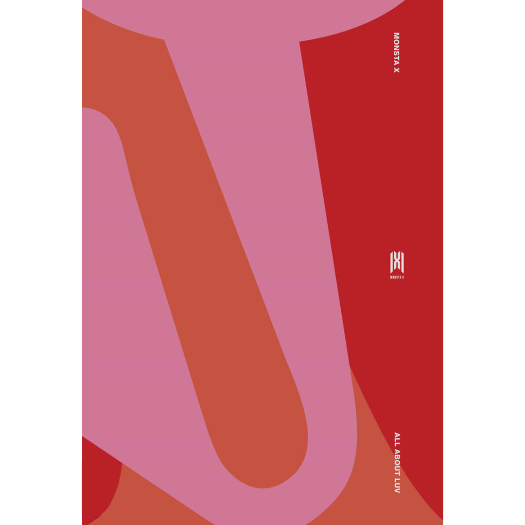 MONSTA X - ALL ABOUT LUV (DELUXE PHOTO BOOK - ORIGINAL DELUXE) (4 VERSIONS) - LightUpK