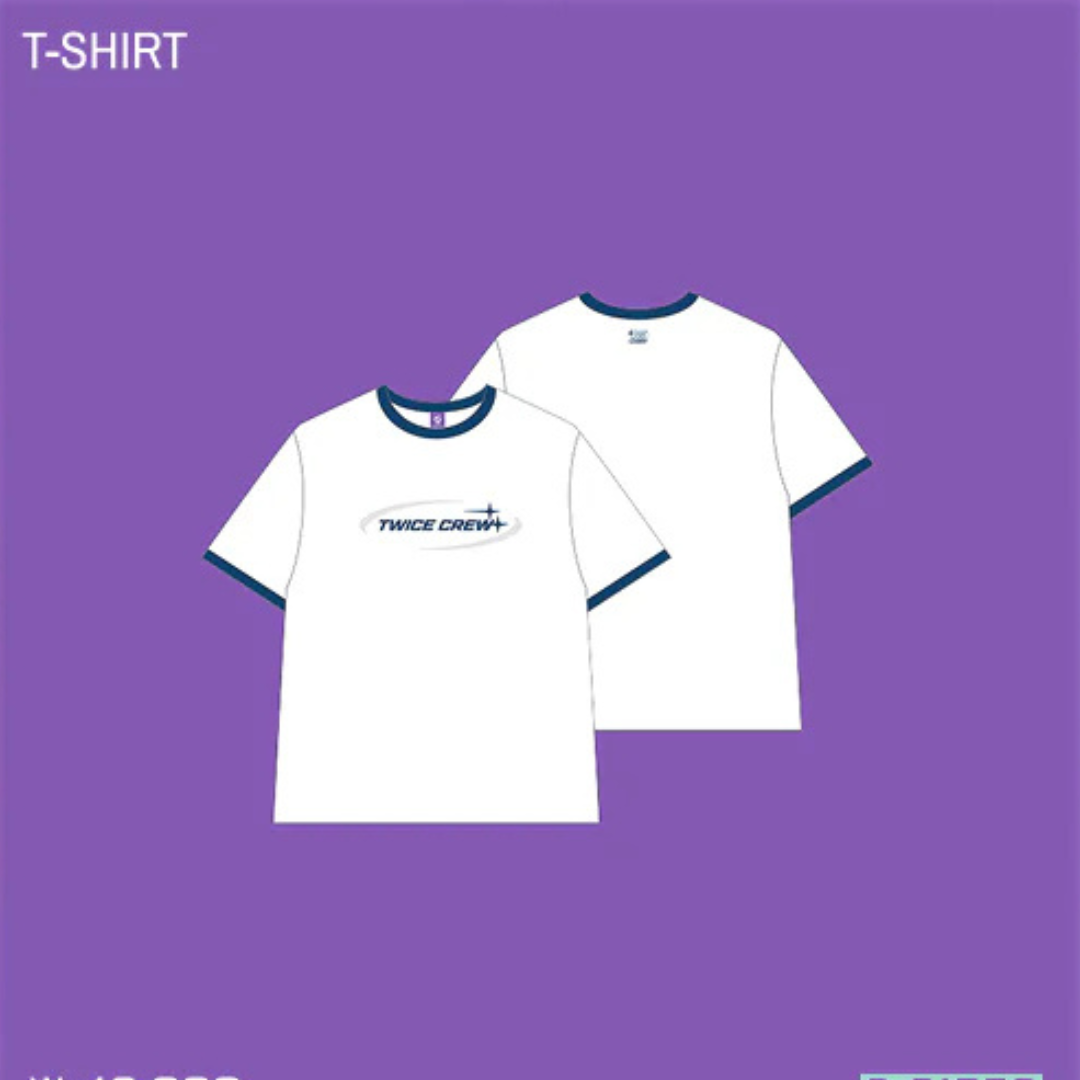 TWICE 2025 FANMEETING Tシャツ　ポップアップ　M サイズ サイズ Tシャツ　ポップアップ　M FANMEETING TWICE 2025