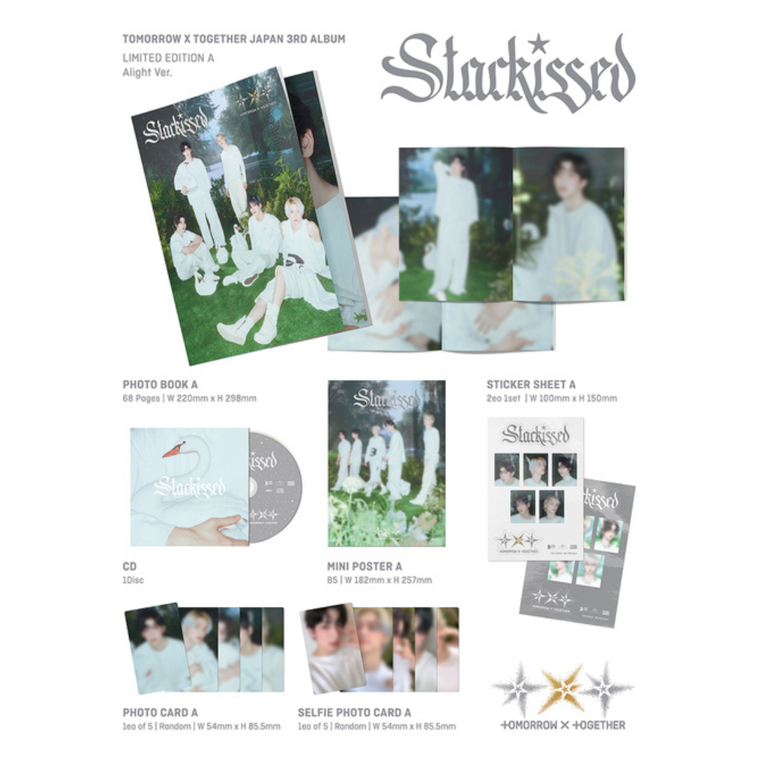 (PRE-ORDER) TOMORROW X TOGETHER - STARKISSED (FIRST PRESS LIMITED EDITION A) - LightUpK