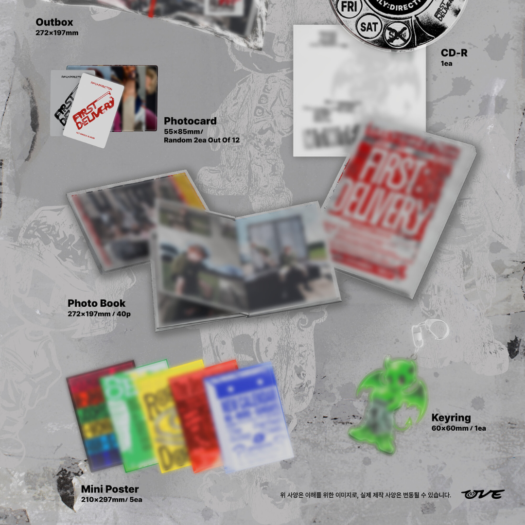 (PRE-ORDER) DAILY:DIRECTION - FIRSTDELIVERY (2 VERSIONS)