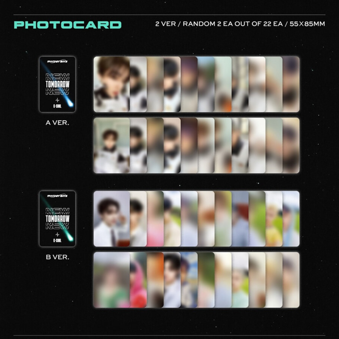 FANTASY BOYS - NEW TOMORROW (1ST MINI ALBUM) (2 VERSIONS) - LightUpK