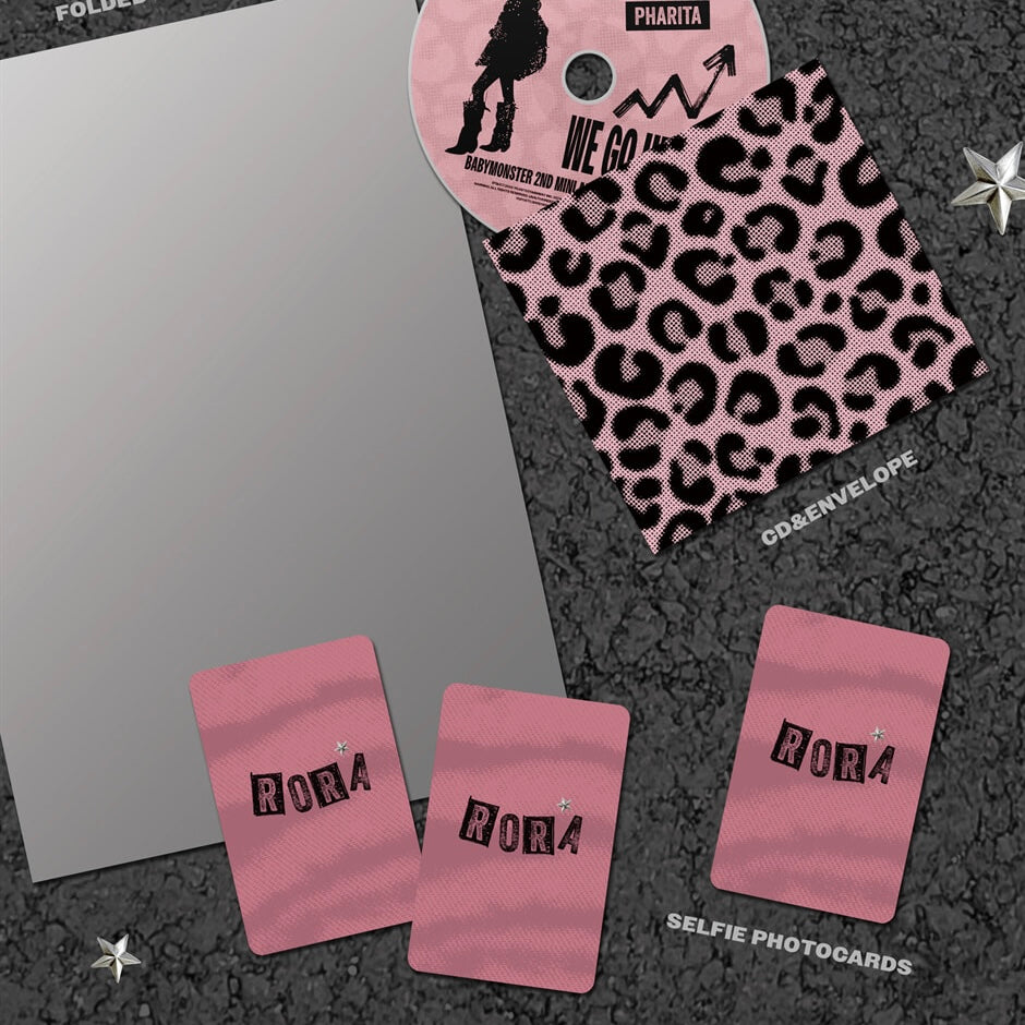 (PRE-ORDER) BABYMONSTER - WE GO UP (PATTERN VER.) (6 VERSIONS) - LightUpK