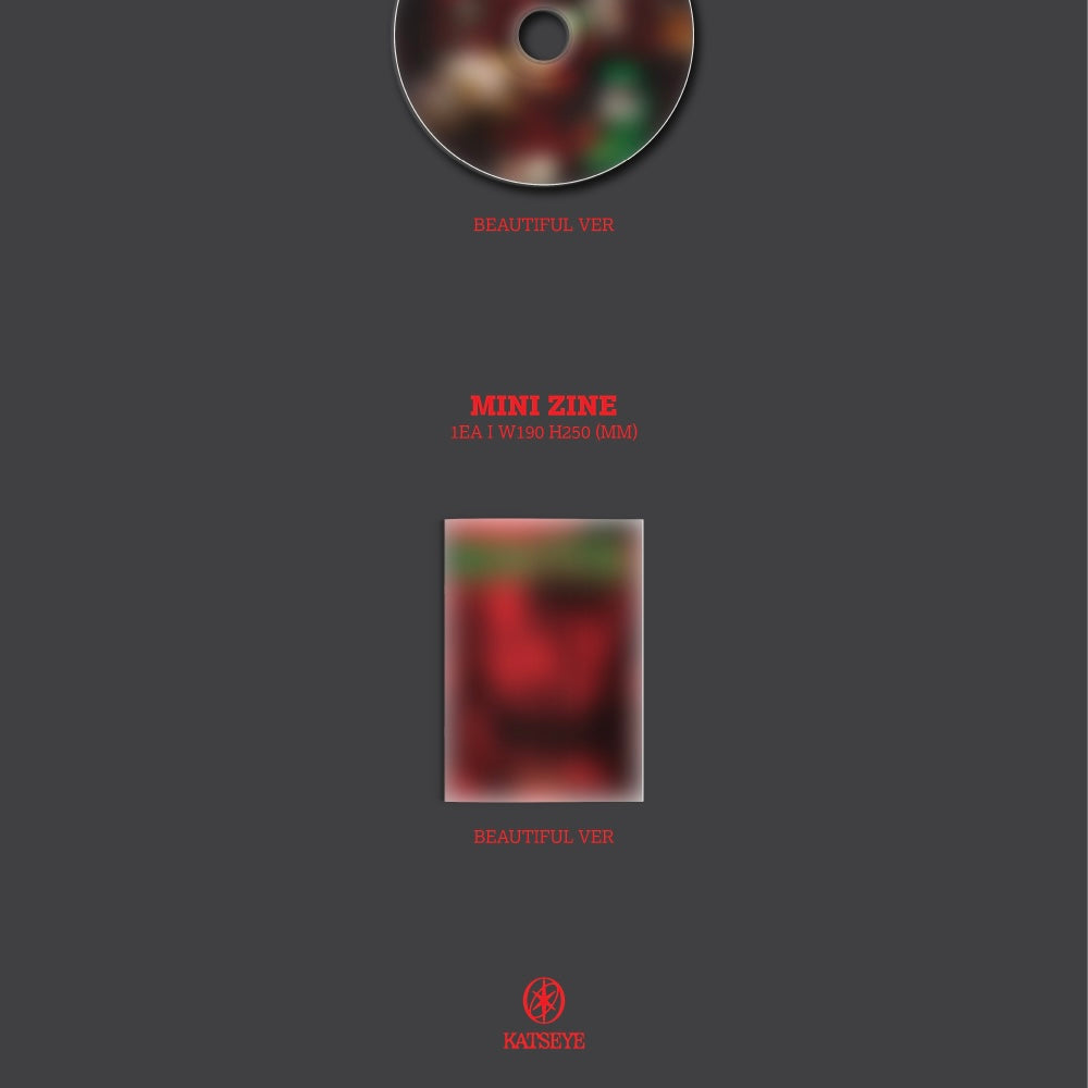 (PRE-ORDER) KATSEYE - BEAUTIFUL CHAOS (2 VERSIONS) RANDOM - LightUpK