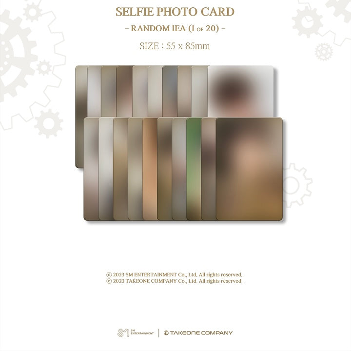 NCT ZONE COUPON CARD STEAMPUNK VER - LightUpK