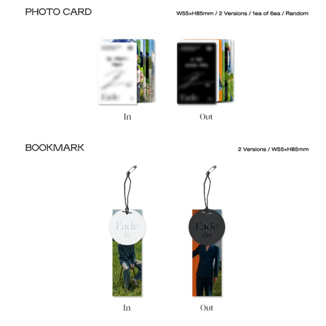 HAN SEUNG WOO - FADE (2ND MINI ALBUM) (2 VERSIONS) - LightUpK