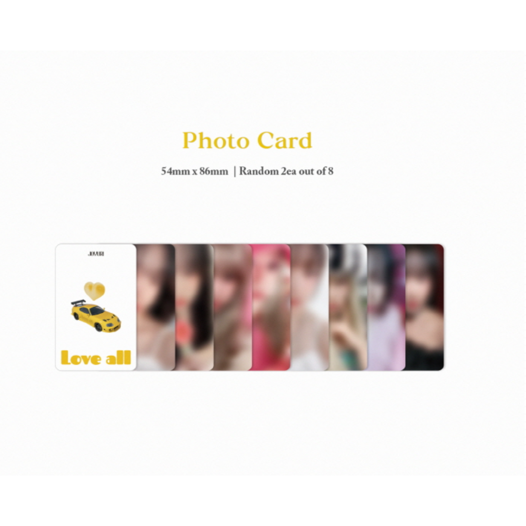 JO YURI - LOVE ALL (2ND MINI ALBUM) JEWEL VER. (2 VERSIONS) - LightUpK