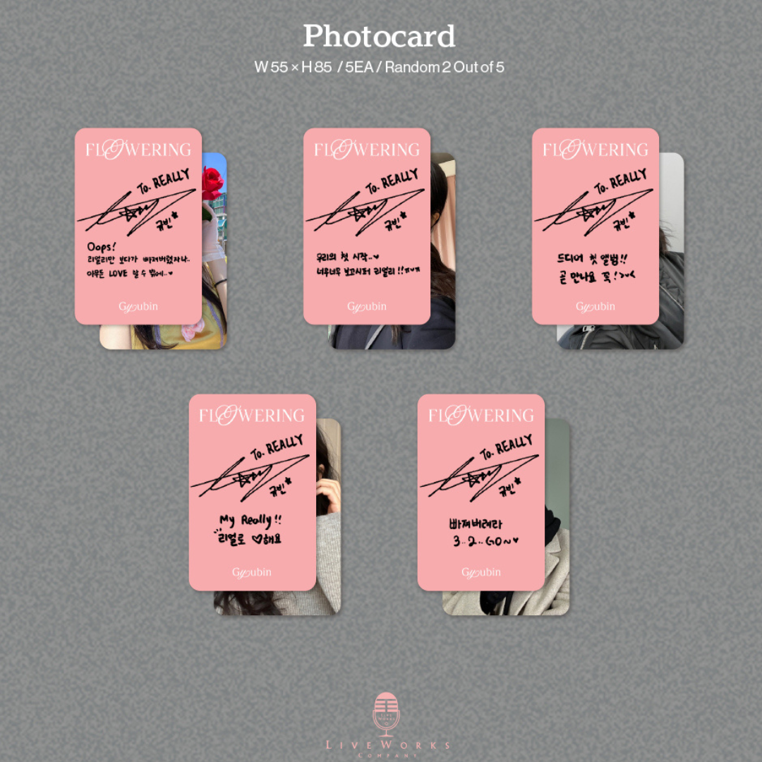 GYUBIN - FLOWERING - LightUpK