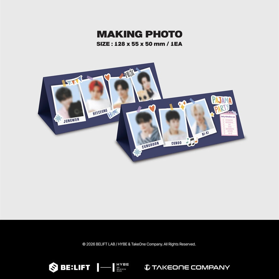(PRE-ORDER) ENHYPEN - WORLD COUPON CARD COLLECTION (PAJAMA PARTY BASIC VER.) - LightUpK