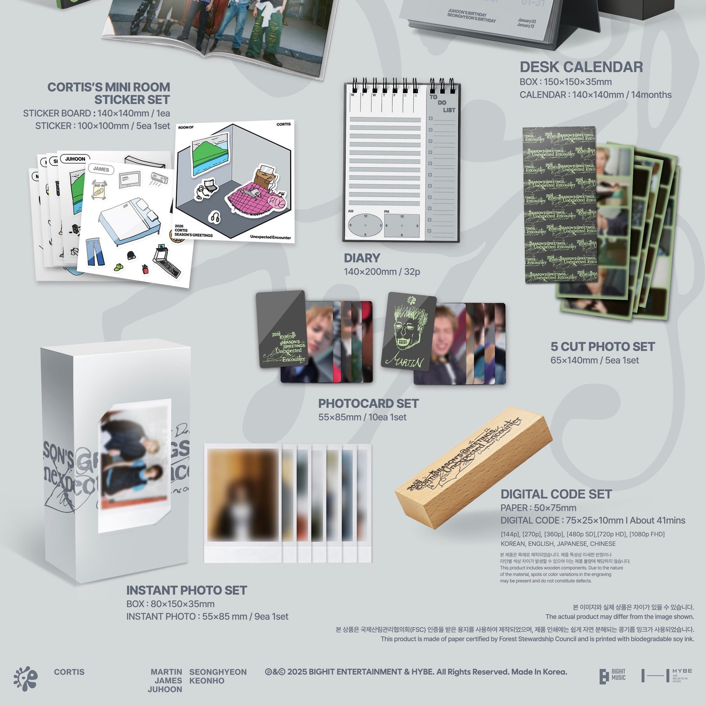 (PRE-ORDER) CORTIS - 2026 SEASON'S GREETINGS