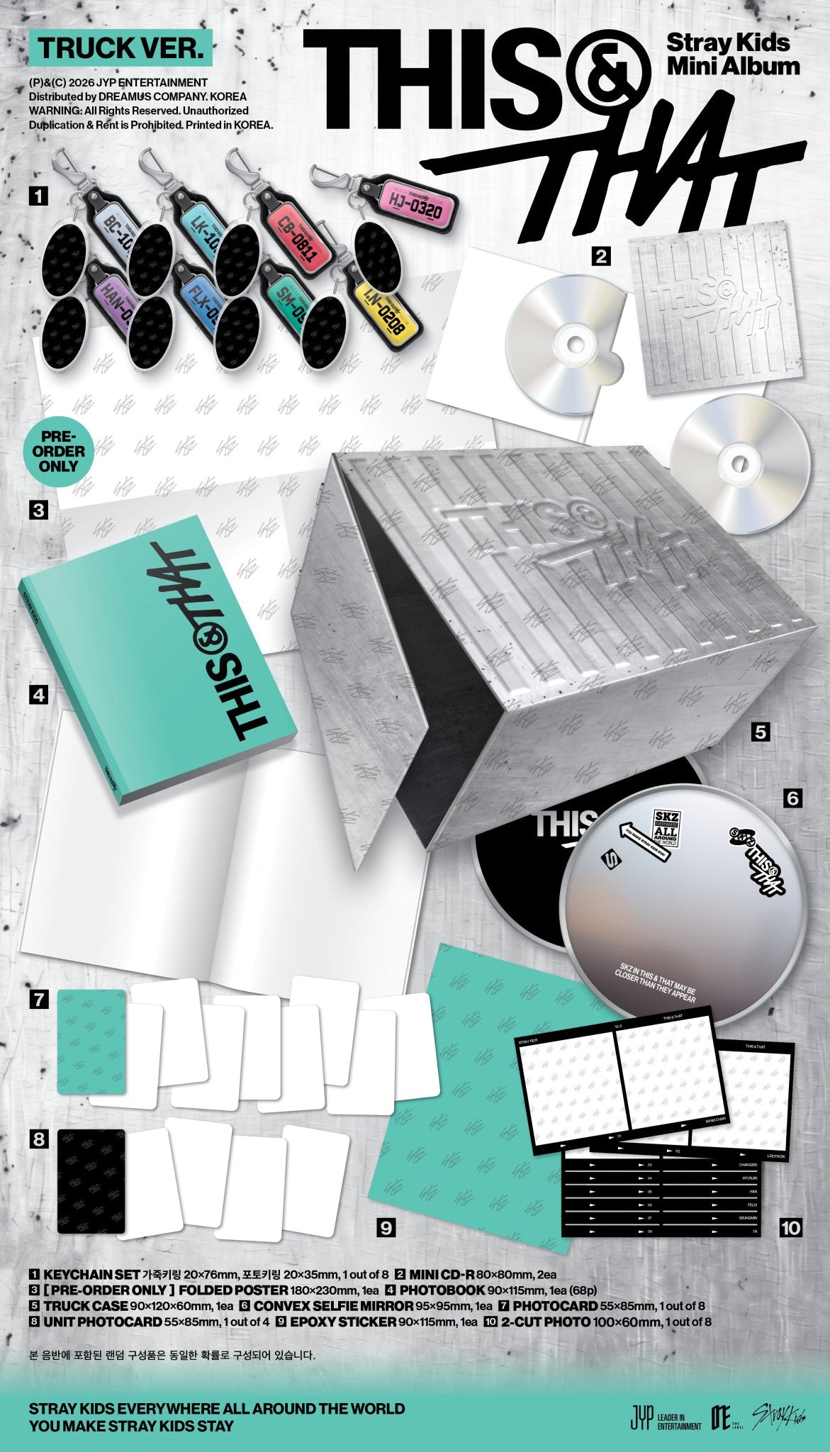 (PRE-ORDER) STRAY KIDS - THIS & THAT (TRUCK VER.) (LIMITED)