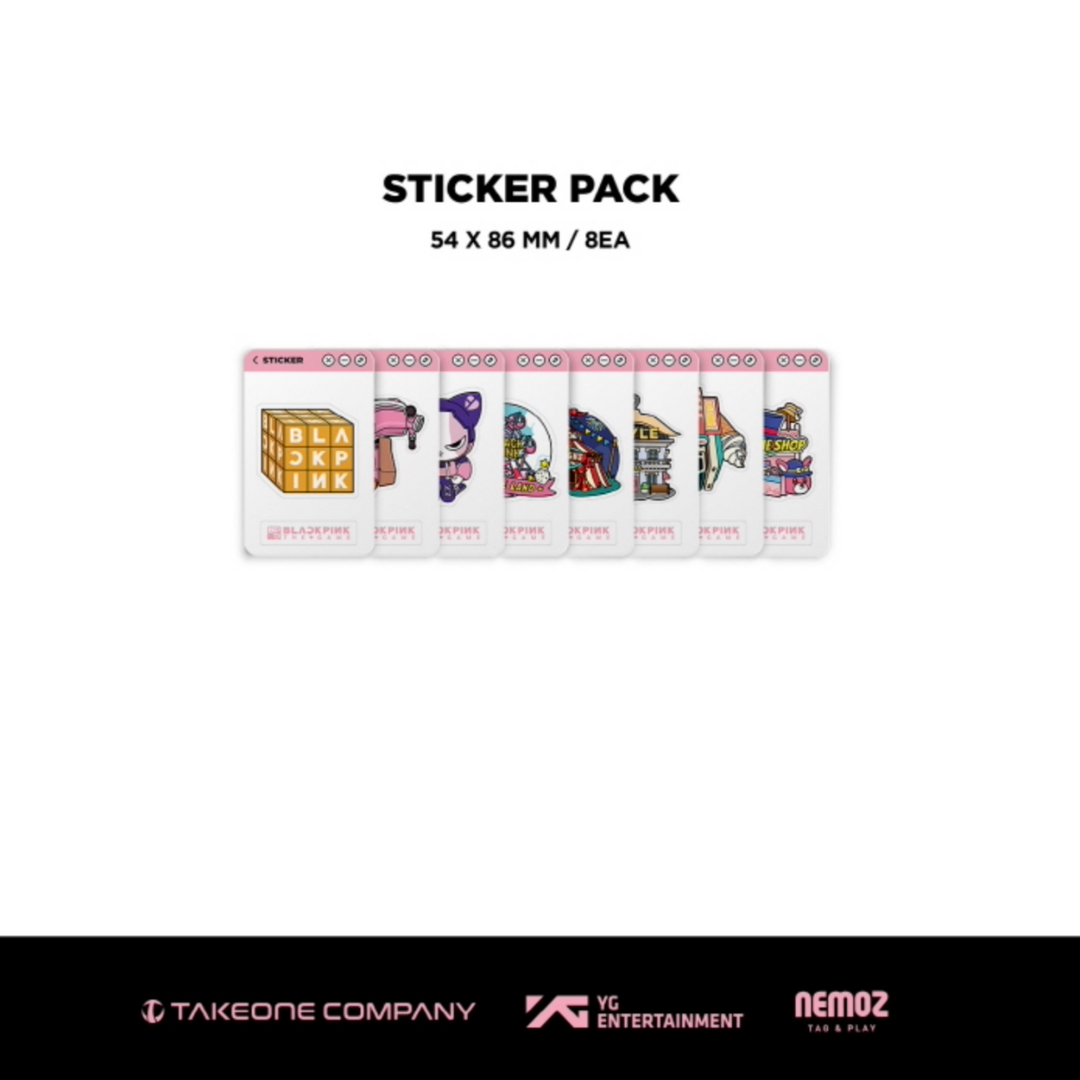 BLACKPINK - THE GAME COUPON CARD - LightUpK