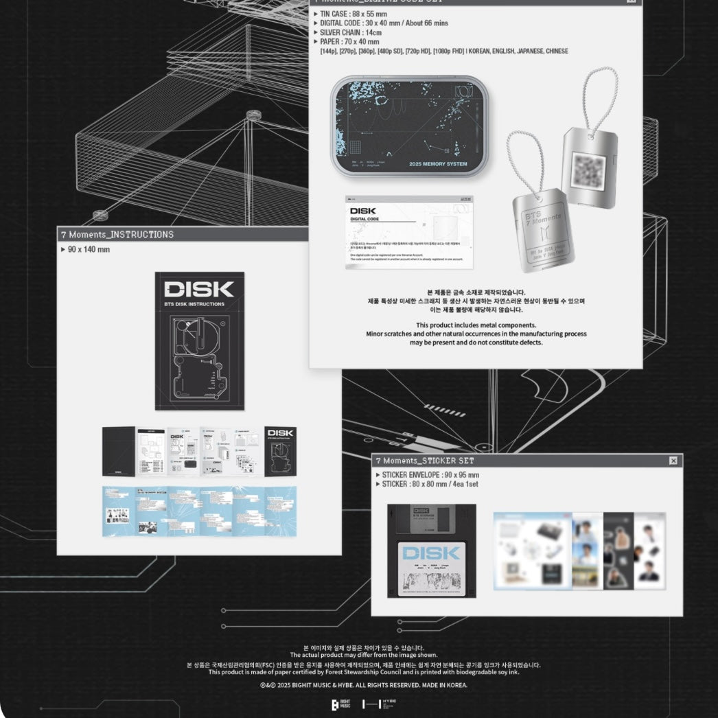 BTS - 7 MOMENTS - LightUpK
