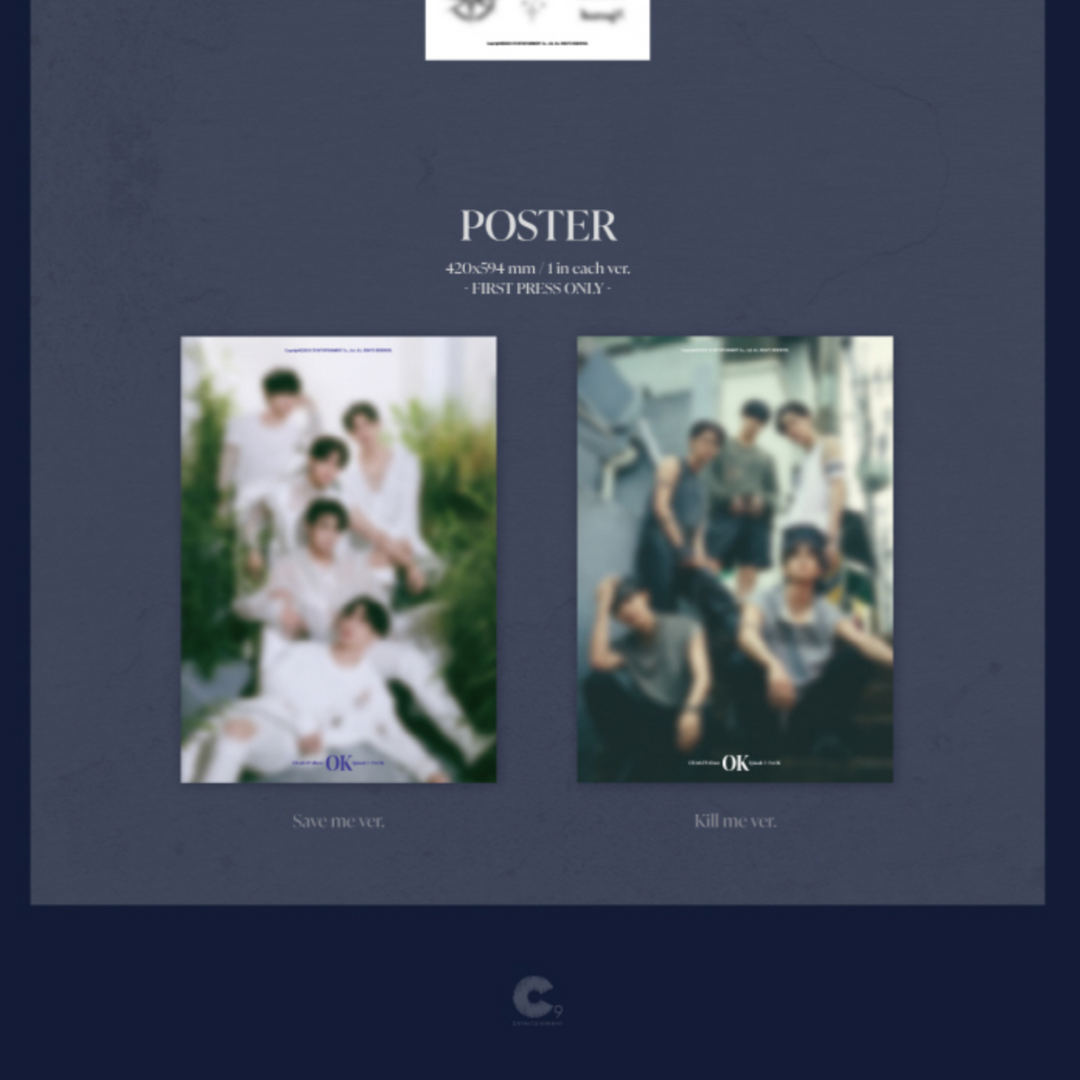 CIX - 'OK' EPISODE 2 : I'M OK (6TH EP ALBUM) (2 VERSIONS) - LightUpK