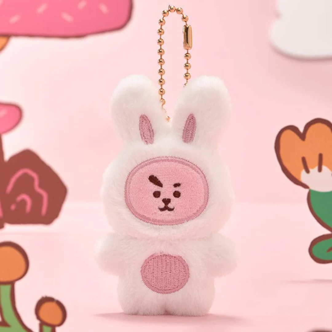 BT21 FLAT PLUSH KEYRING K-TOKKI (7 VERSIONS) (Copy) - LightUpK
