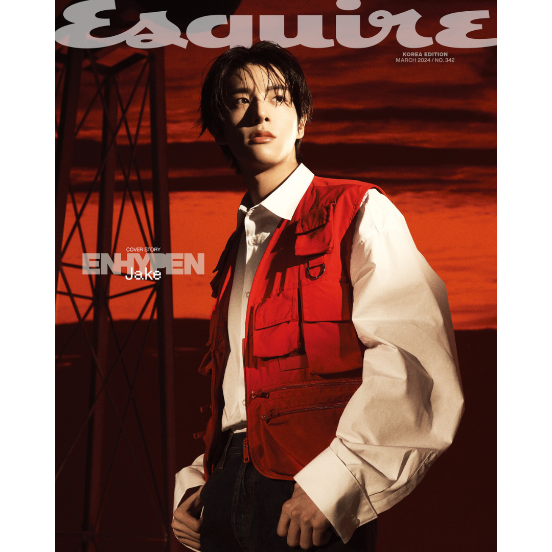 ESQUIRE KOREA 2024.3 - ENHYPEN (8 VERSIONS) - LightUpK