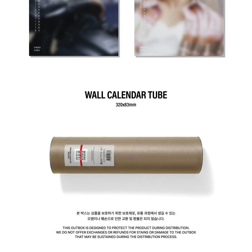 SEVENTEEN - 2025 WALL CALENDAR - LightUpK