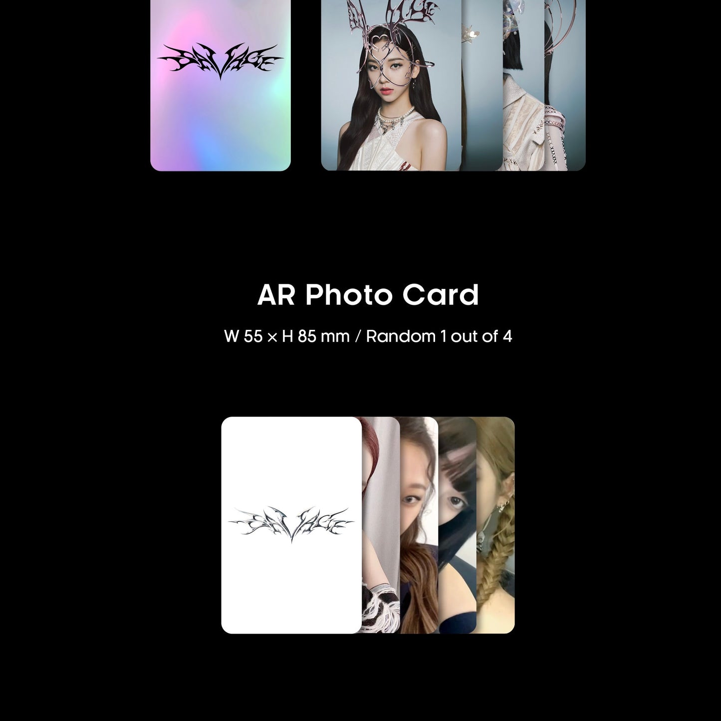 AESPA - SAVAGE (1ST MINI ALBUM) (P.O.S Version) - LightUpK