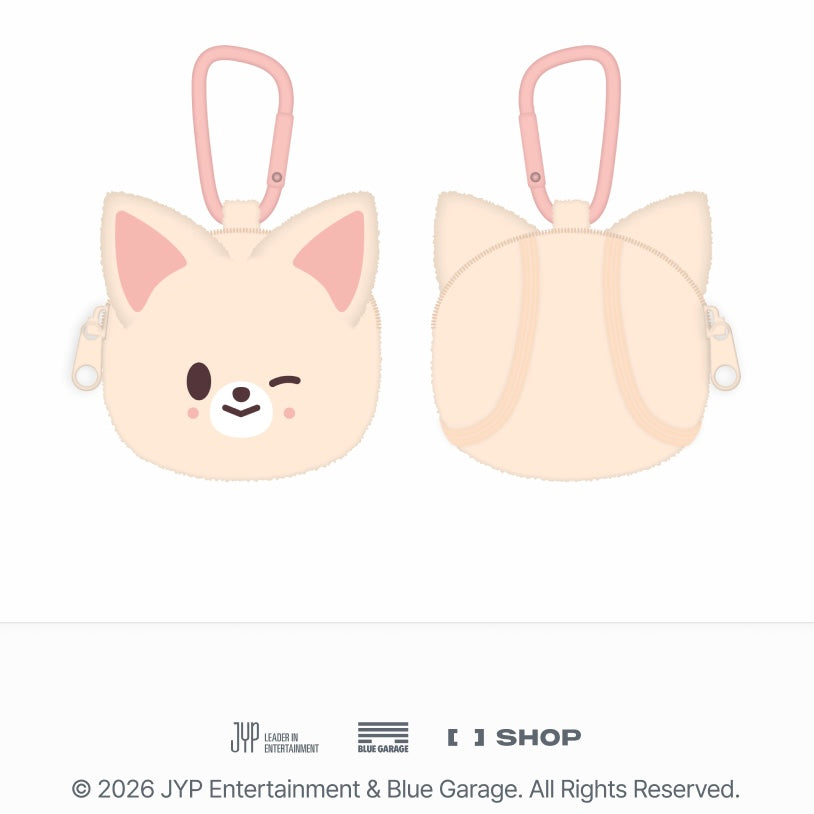 (PRE-ORDER) STRAY KIDS - SKZOO MINI BACKPACK KEYRING - RUN IT (8 VERSIONS)