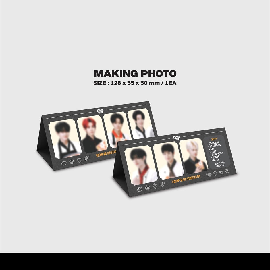 ENHYPEN - WORLD COUPON CARD COLLECTION (CHEF BASIC VER.)