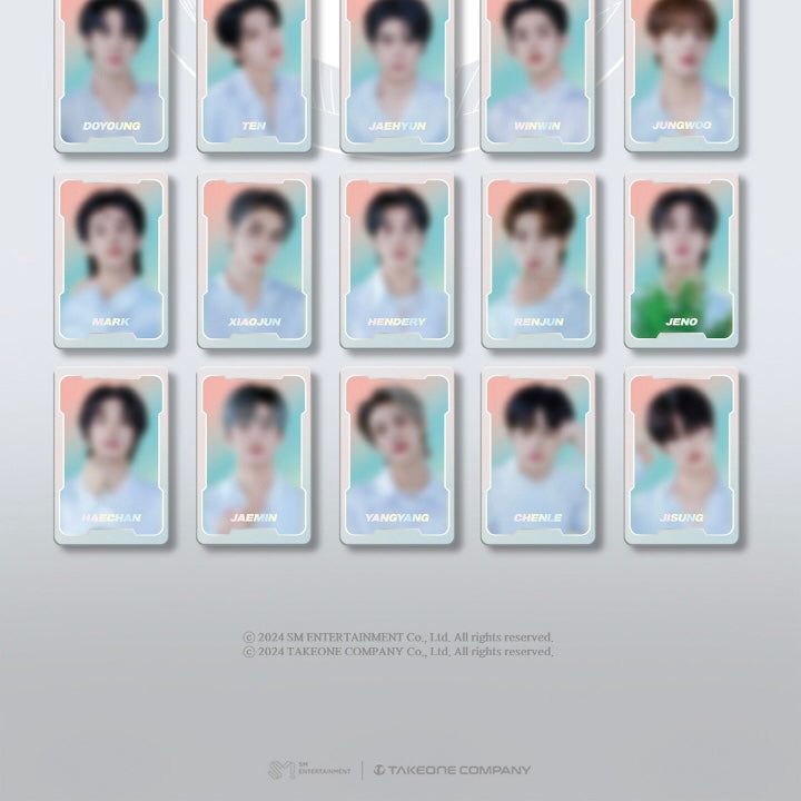 NCT ZONE COUPON CARD WHITE ROYAL VER. - LightUpK