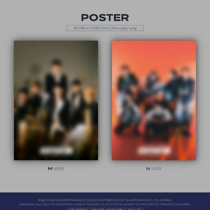 E'LAST - IDENTIFICATION (4TH MINI ALBUM) (2 VERSIONS) - LightUpK