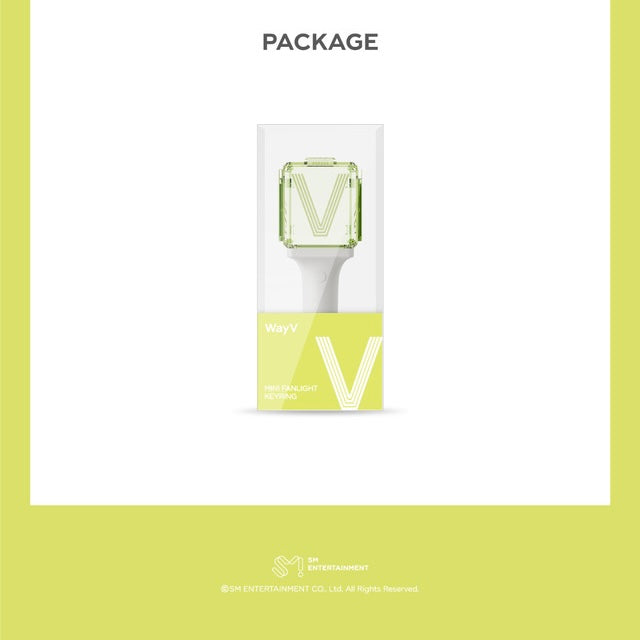 (PRE-ORDER) WAYV - MINI FANLIGHT KEYRING VER. 2.0 - LightUpK